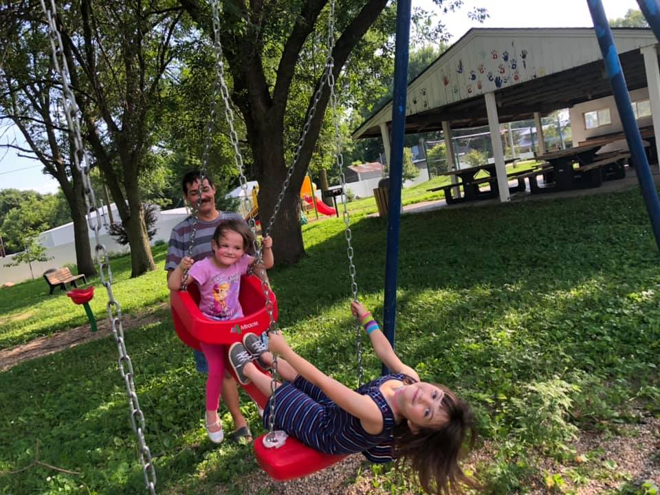 Generation swing at Varina City Park